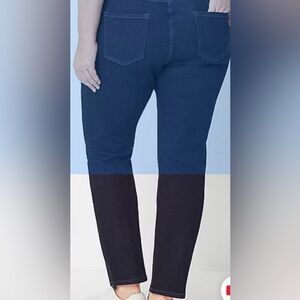 Liz Claiborne Women’s Boyfriend Skinny Jeans Size 12 Dark Blue Denim